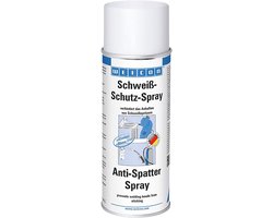 WEICON Lasbeschermingsspray 400 ml | reinigt lasmondstukken en voorkomt het aanhechten van lasspatten | siliconenvrij