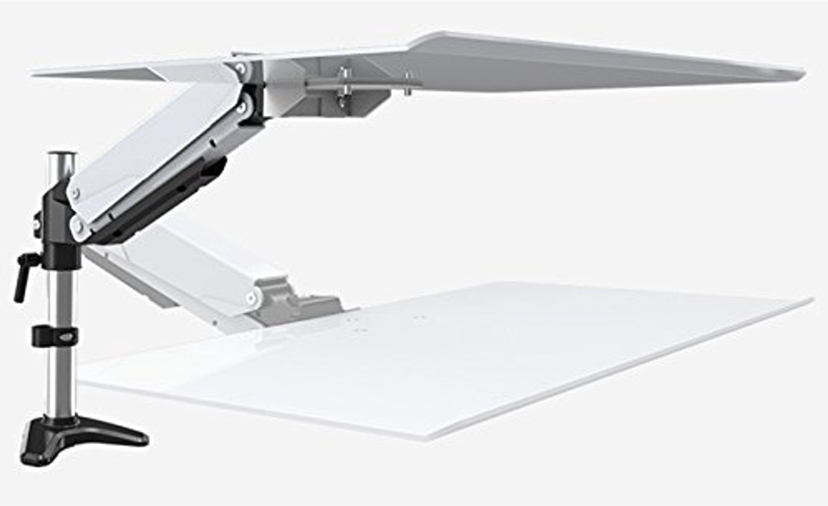 Verstelbare Laptop- en Desktop Houder voor Werkstation