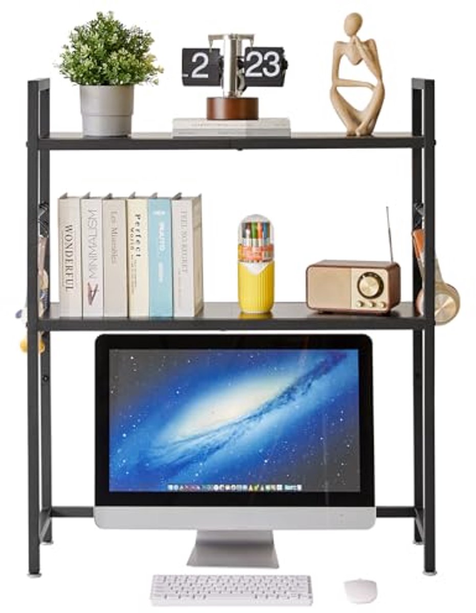 Verstelbare Desktop Plank Organizer voor Kantoor en Thuis – Veelzijdige Opslagoplossing
