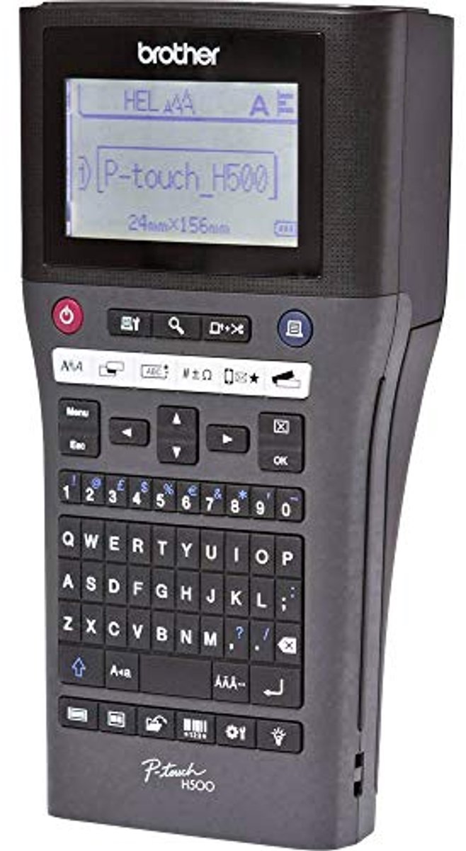 Labelprinter met USB-interface voor TZe-lettertape van 3,5 tot 24 mm met hoge afdruksnelheid