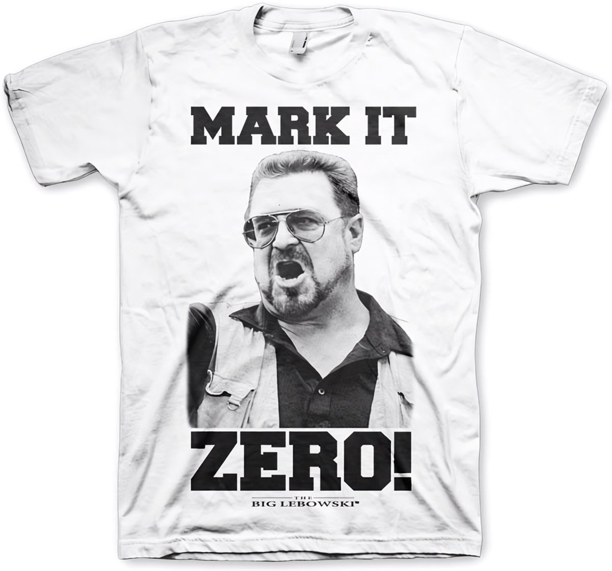 The Big Lebowski Heren Tshirt -XXL- Mark It Zero Wit