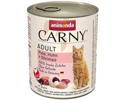 Animonda Kattenvoer Adult 6x800g - Kalkoen, kip + garnalen