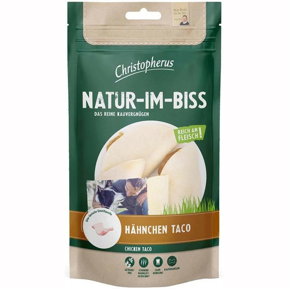 Christopherus Snack Kip Tacoo 12x65g - Kip