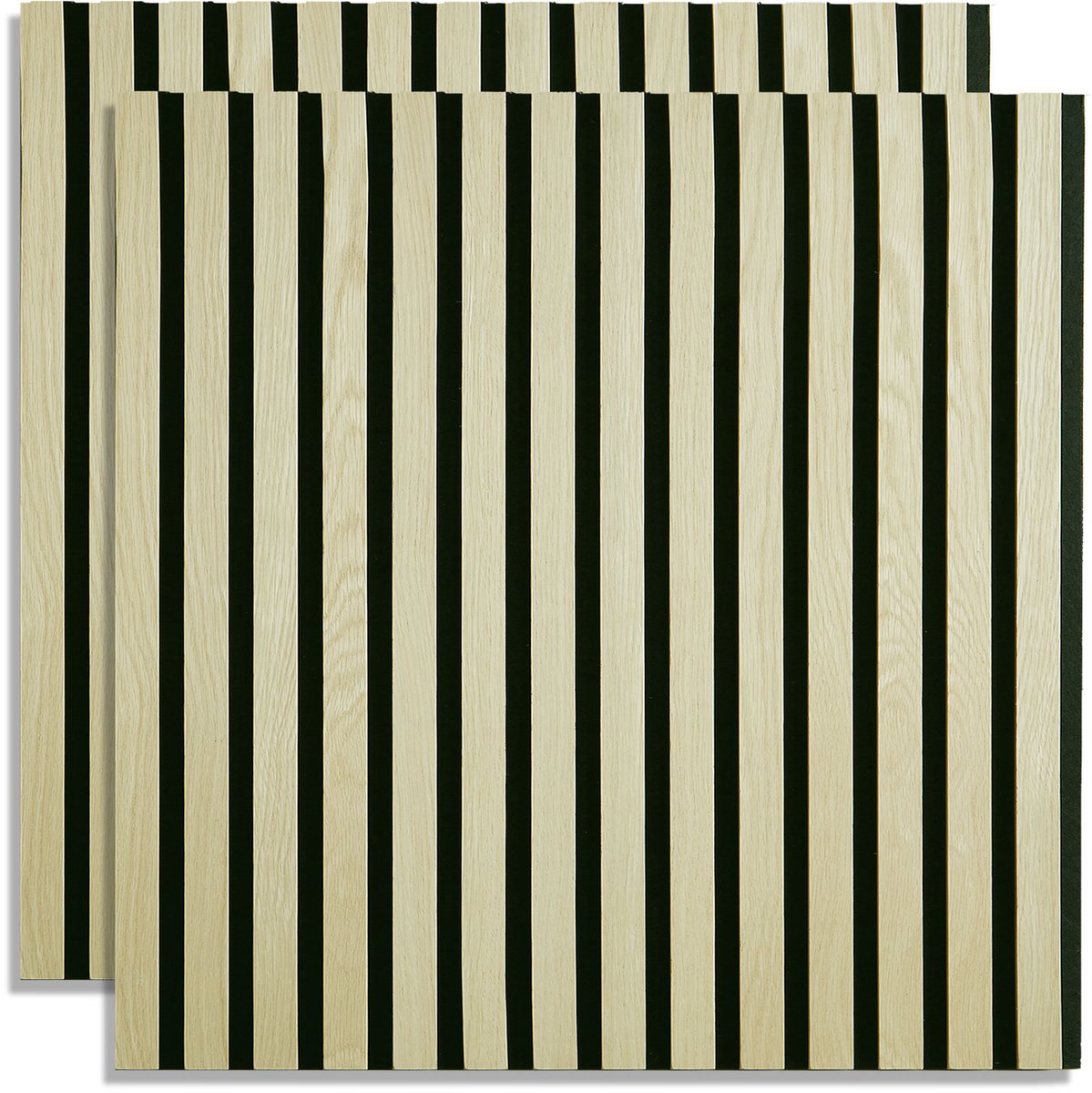 Homestyle4u Akoestisch paneel - 60x60 cm - Crème - Set van 2