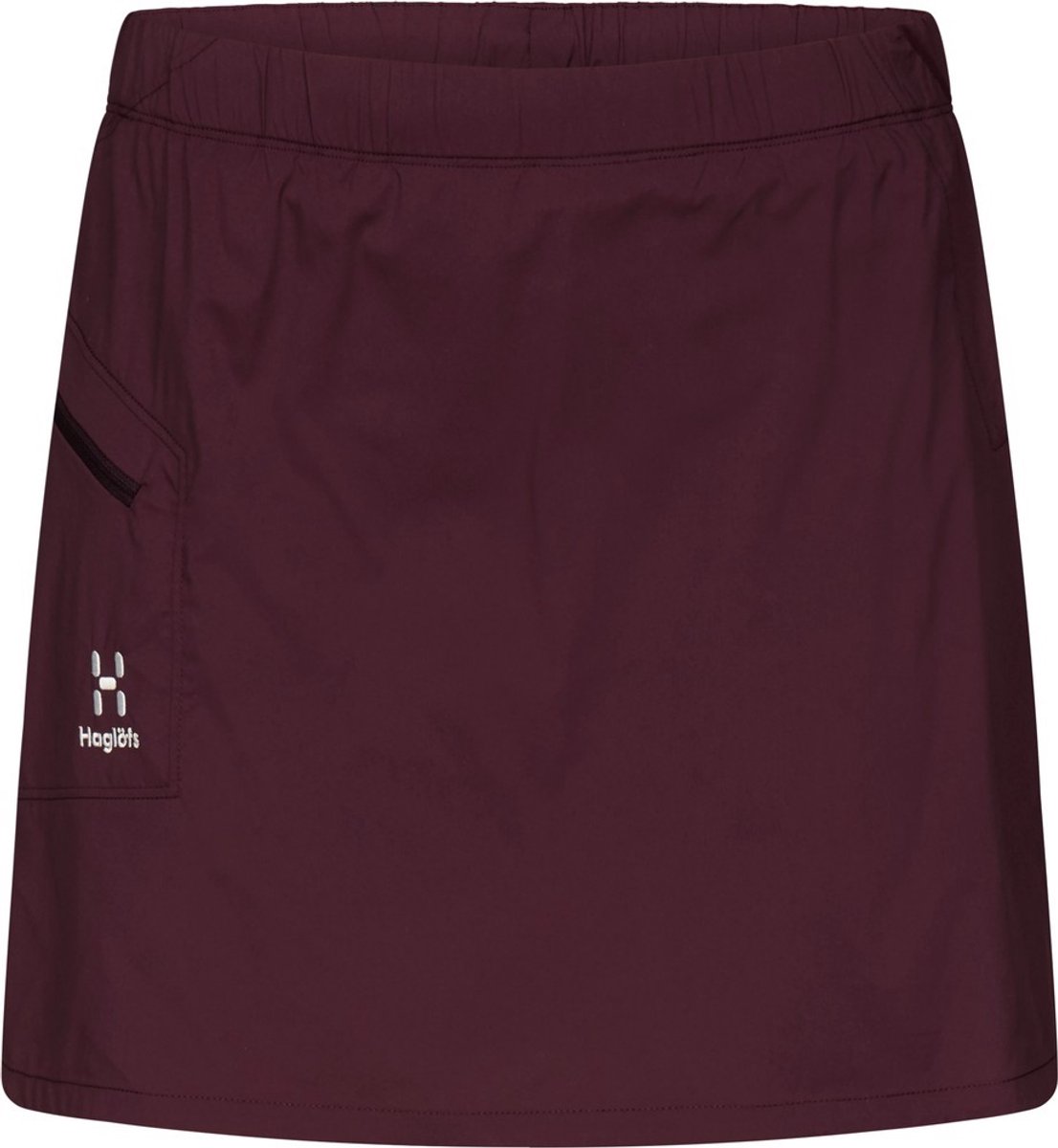 Haglöfs damesrok Damesrok Lite Skort donkerrood 165011 Weinfarbe