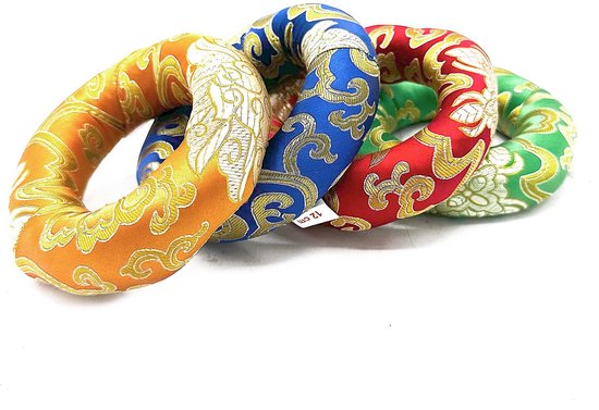Hoepelkussen 12 cm (voor klankschaal 14-16 cm) Willekeurige kleur van Merkloos — afbeelding 3