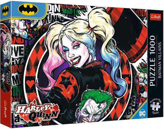 Trefl legpuzzel 1000 stukjes - Harley Quinn Batman Premium Plus.