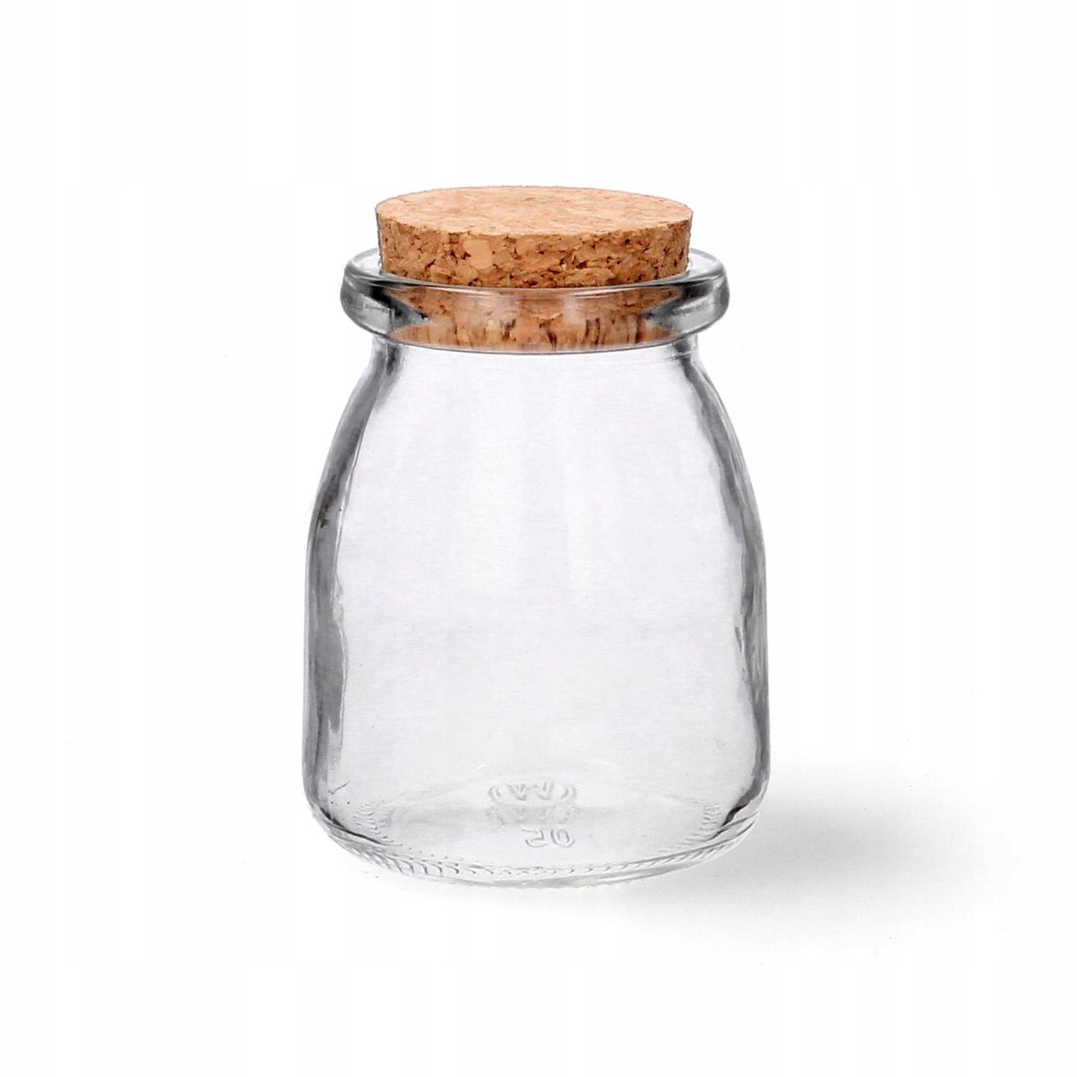 Glazen potje met kurk, 90 ml - Ideaal voor kruiden en specerijen
