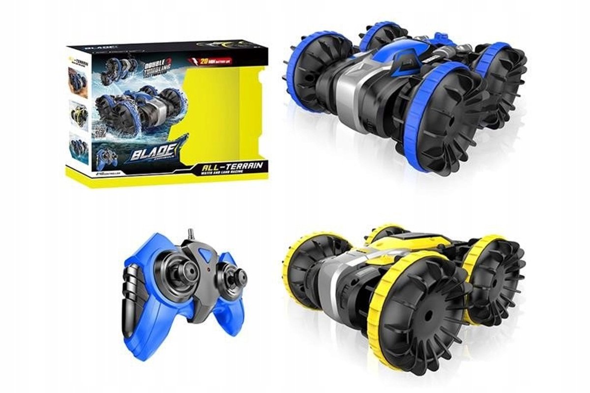 Amfibie RC Auto Terrein - 14cm - 6+ jaar