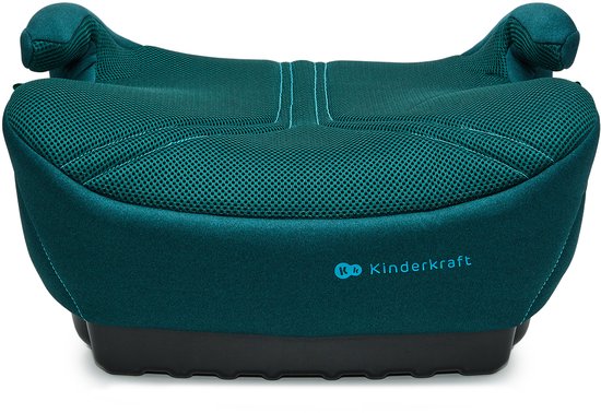 Kinderkraft I-BOOST 2 PRO i-Size - Zitverhoger - ISOFIX - Autostoel Booster - 125-150 cm 22-36 kg – 6-12 Jaar – R129 Goedgekeurd – Groen