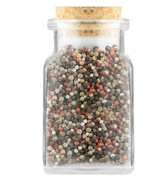 Pot en Verre 150ml avec Bouchon - Idéal pour les Épices