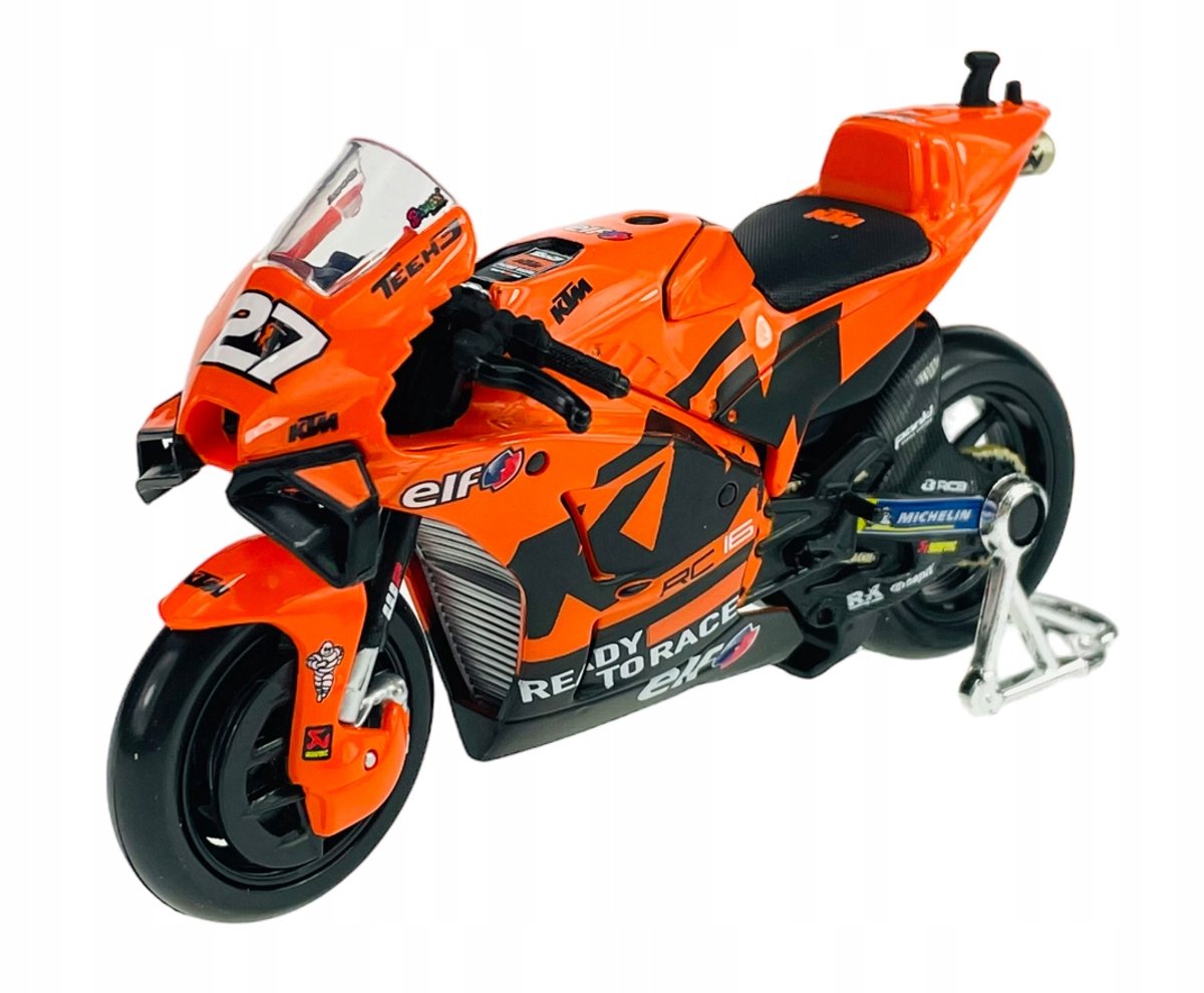 Maisto Tech3 KTM Factory Racing RC16 Moto GP 1:18 motor