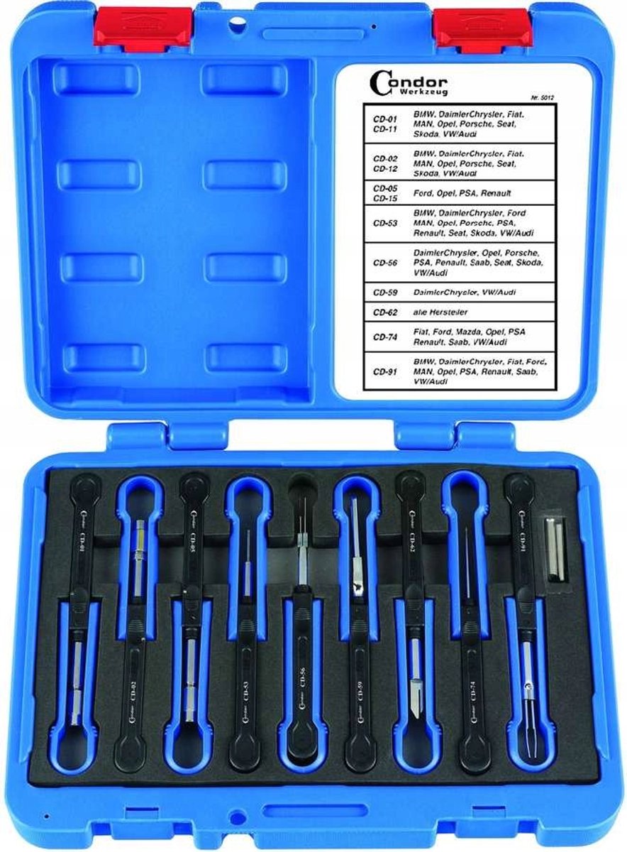 Universele connector kabelboomset, 12-delig