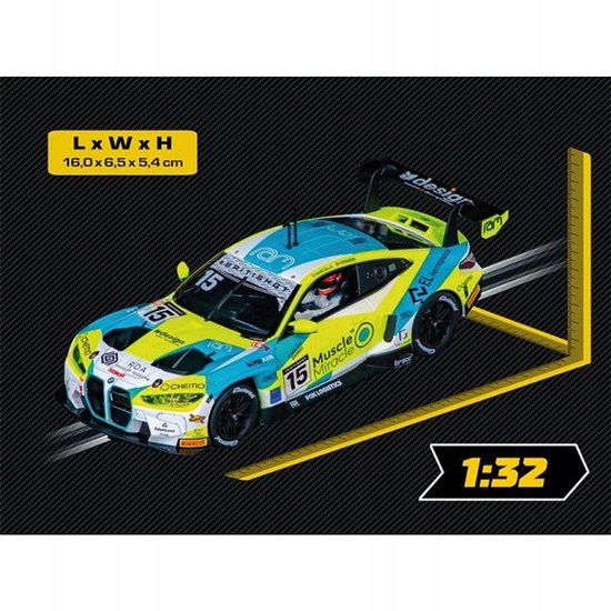 Carrera Speelgoedvoertuig Auto - DIGITAL 132 - BMW M4 GT3 RAM Racing No.15 British GT 2024 auto van Merkloos — afbeelding 2