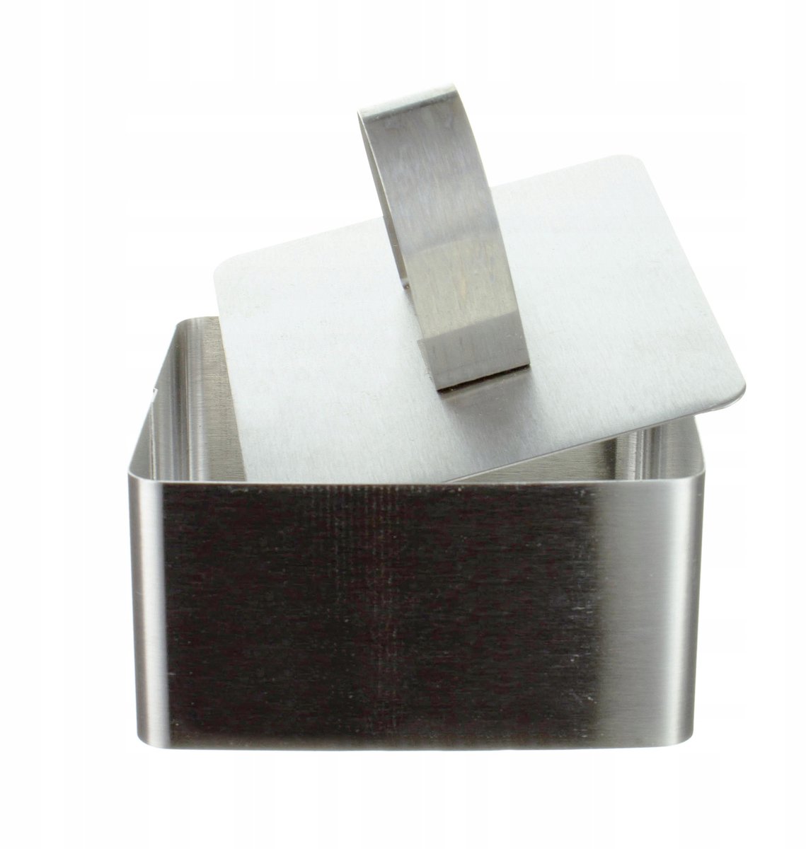 Metalen Vorm met Stempel voor Gerechten - 8x8x4 cm