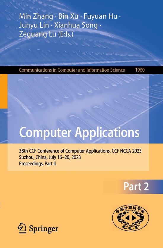 Springer Nature Proceedings Computer Science 2 - Computer Ap ... - cover
