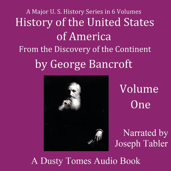 History of the United States of America, Volume I - cover