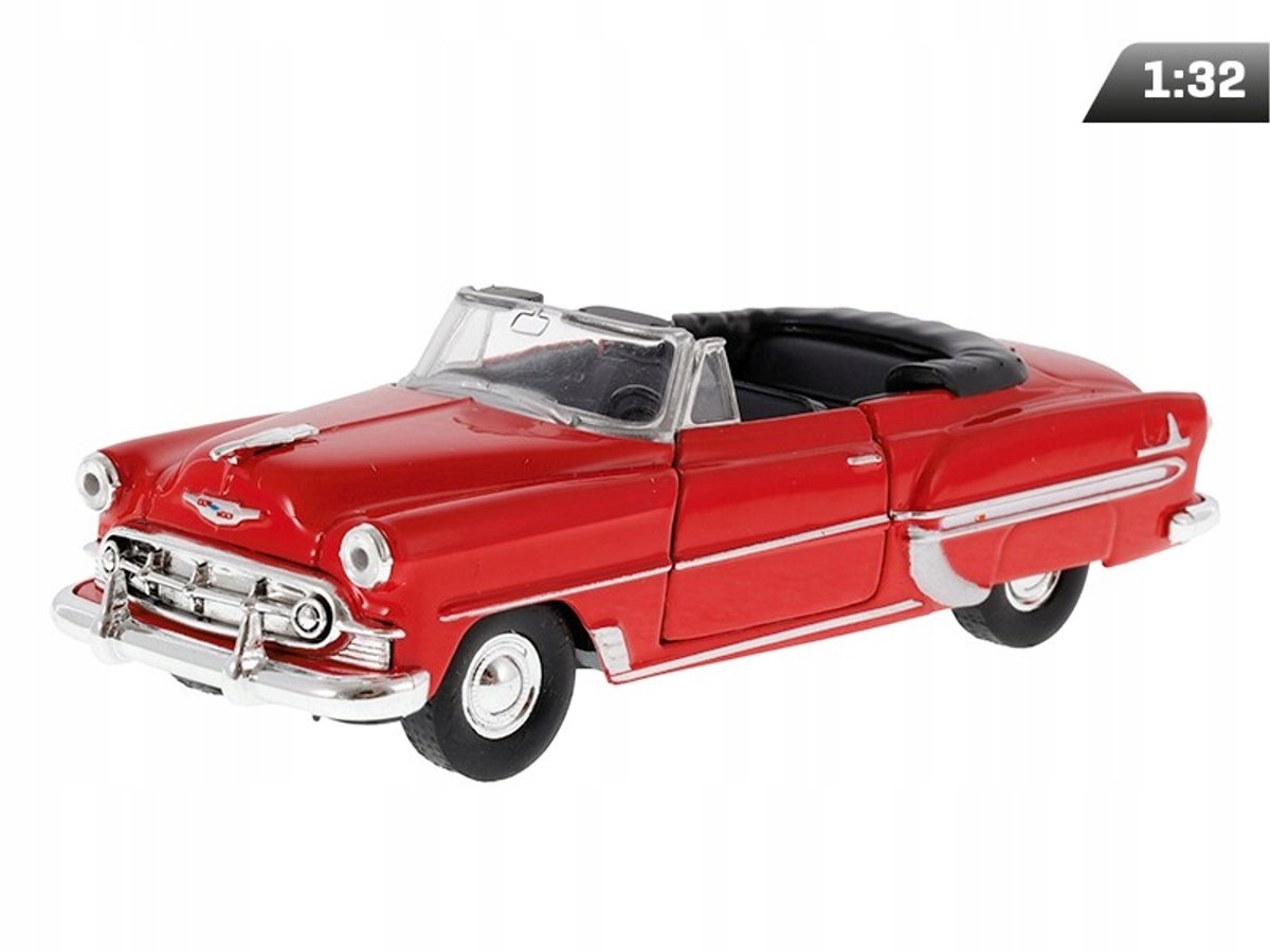Welly 1953 Chevrolet Bel Air Modelauto 1:34 Rood