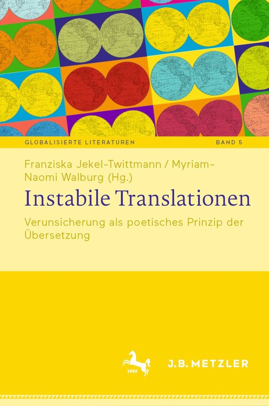 J.B. Metzler Humanities (German Language) - Instabile Transl ... - cover