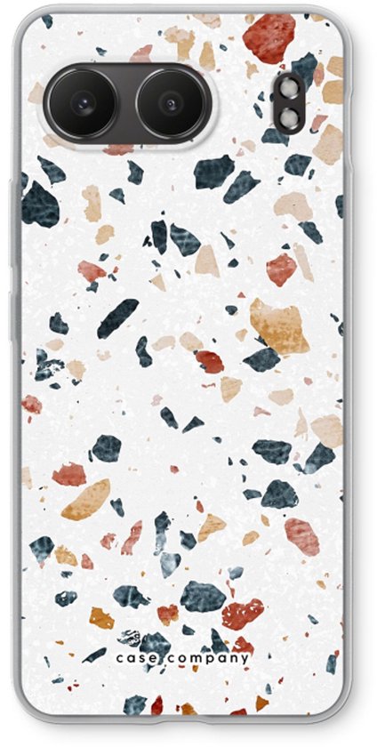 Étui Case Company® - Compatible avec OnePlus Nord 4 - Terrazzo N°4 - Coque souple - Protection intégrale et protection des bords de l'écran