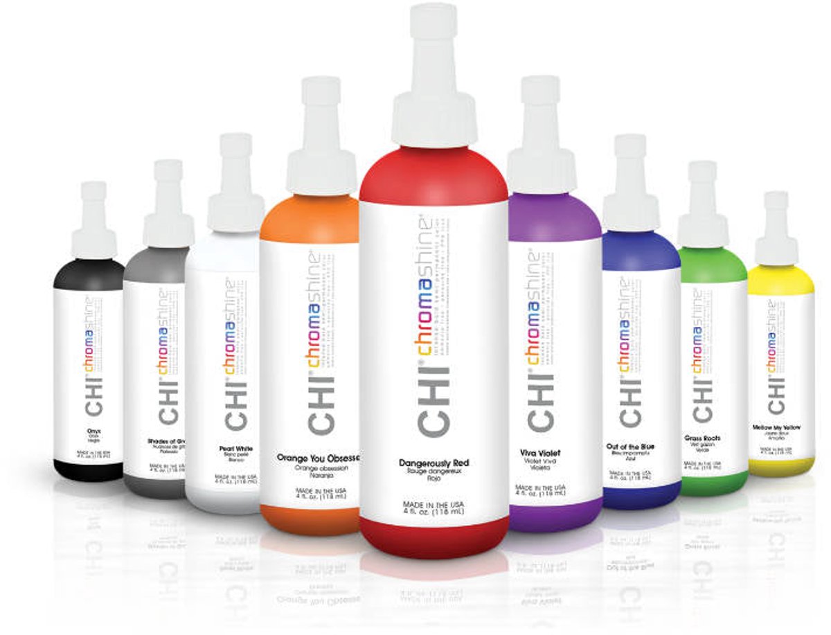 CHI - Chroma Shine - Intense bold semi-permanent color - Dangerously Red - 118ML