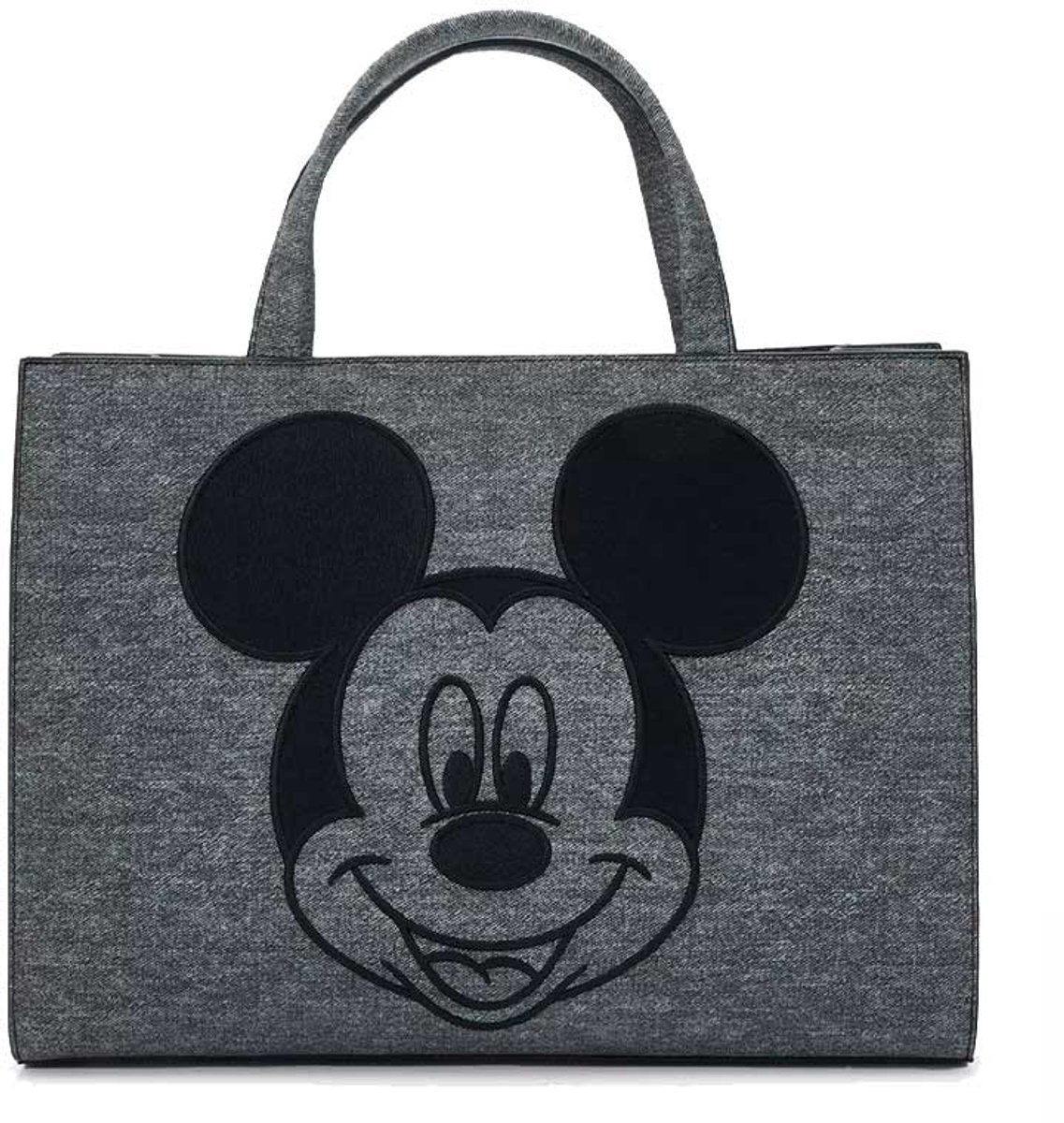Disney Loungefly Tote Bag Mickey Denim Large Exclusive