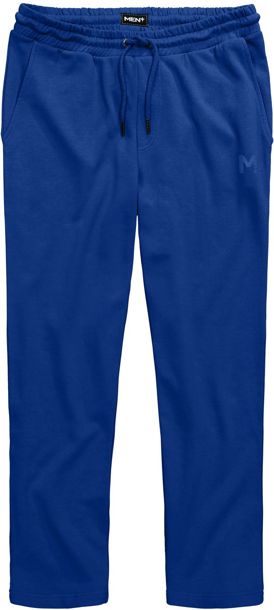 Men Plus - Heren - Trainingsbroek Basic Fit elastische tailleband - Kobaltblauw - Maat L