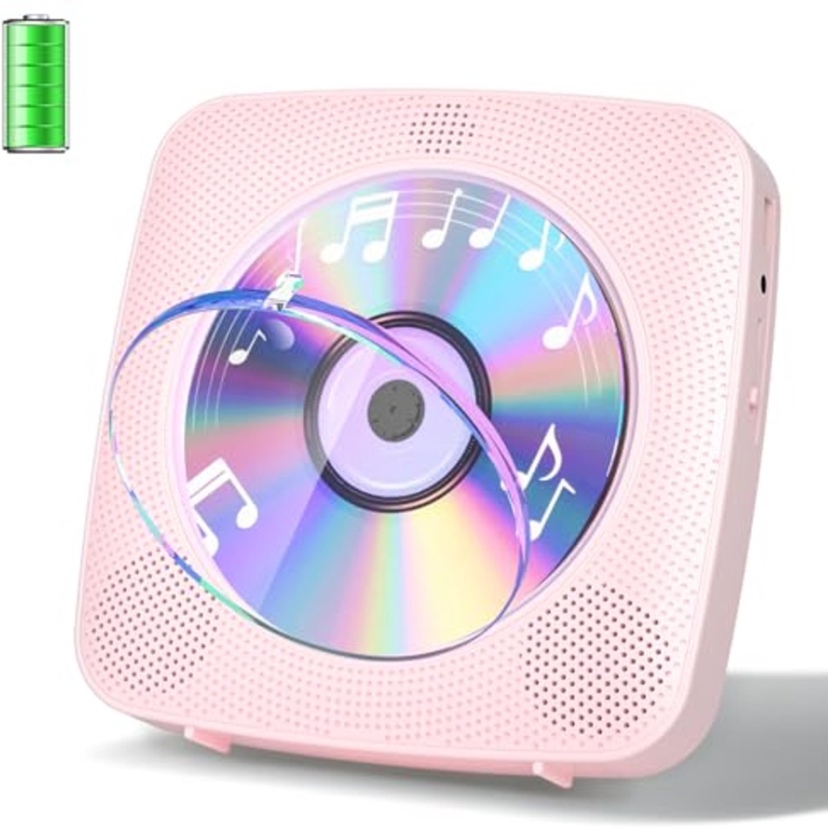 Draagbare Bluetooth CD-speler met Luidsprekers en Afstandsbediening voor Thuisgebruik