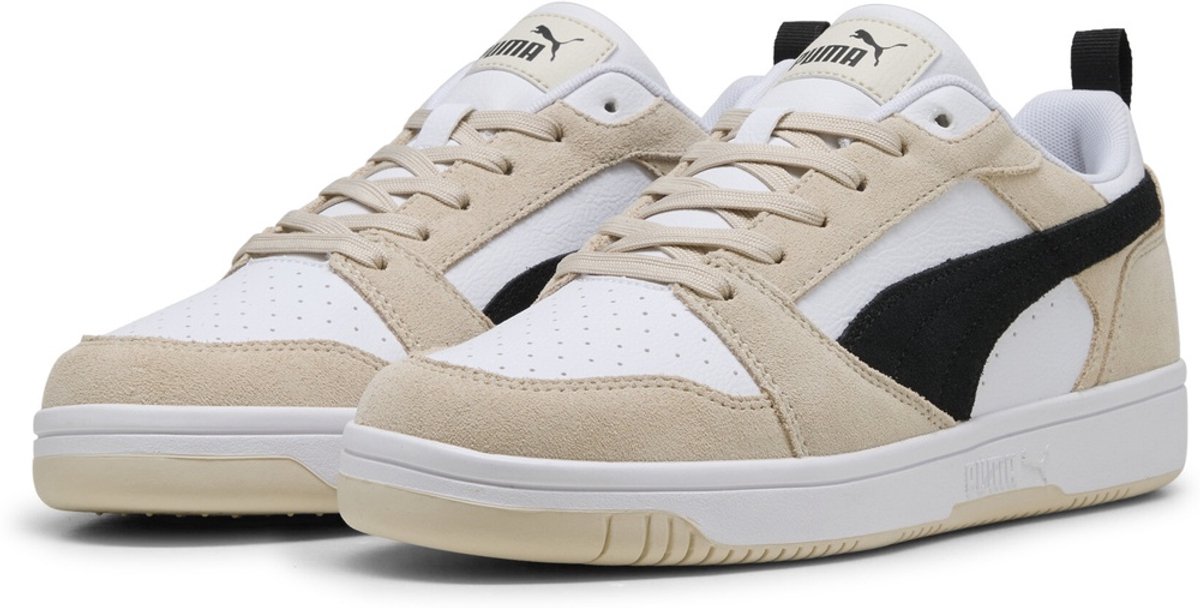 Puma Schuhe Low Rebound v6 Low SD 402262 Alpine Snow-Puma -Puma Zwart