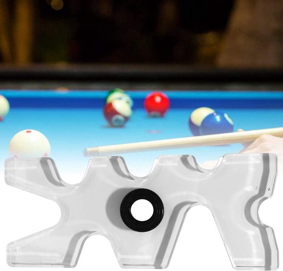 Allecto plus - Transparant Acryl Pool Keu Rek Accessoire voor Biljarttafel in Negenball Club — afbeelding 2