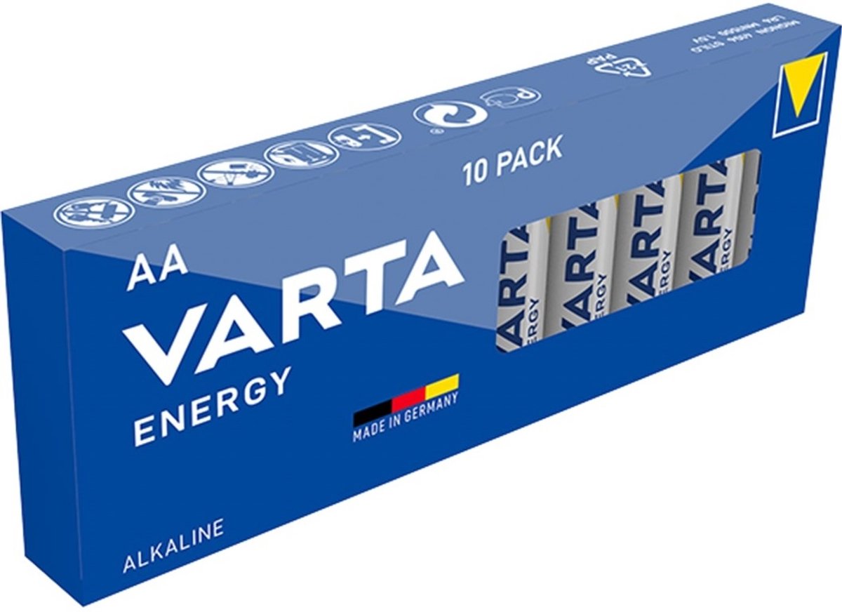 Varta AA (LR6) Energy batterijen - 10 stuks in blister