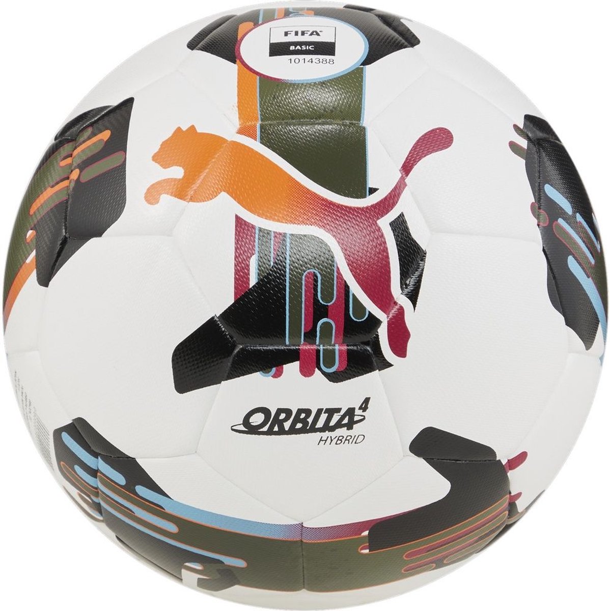 Puma Kinder Fußball Match Ball Orbita 4 HYB (FIFA Basic) 084326 Puma White-Multicolor-5