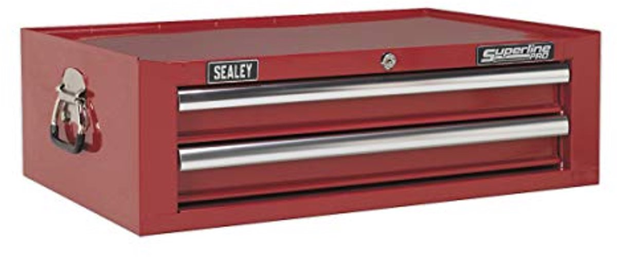 Add-On Poitrine 2 Tiroirs Met Kogellagers - Rood