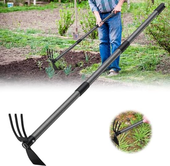 Tuinschoffel Tuingereedschap Onkruidrij Tuingereedschap Metaal Voor Het Wieden Losmaken Van Grond Tuinieren