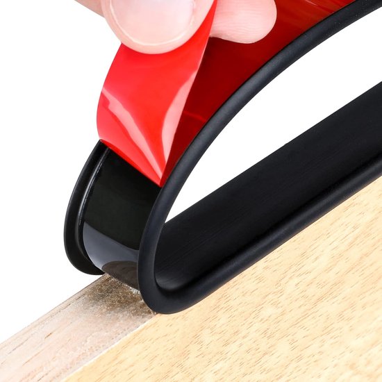 Zelfklevende randband voor meubels, houten plank, kast, tafel, stoel, beschermende afdekking, U-vormige afdichtingsstrip voor scheuren en afbladderende meubelranden, wijnkoeler