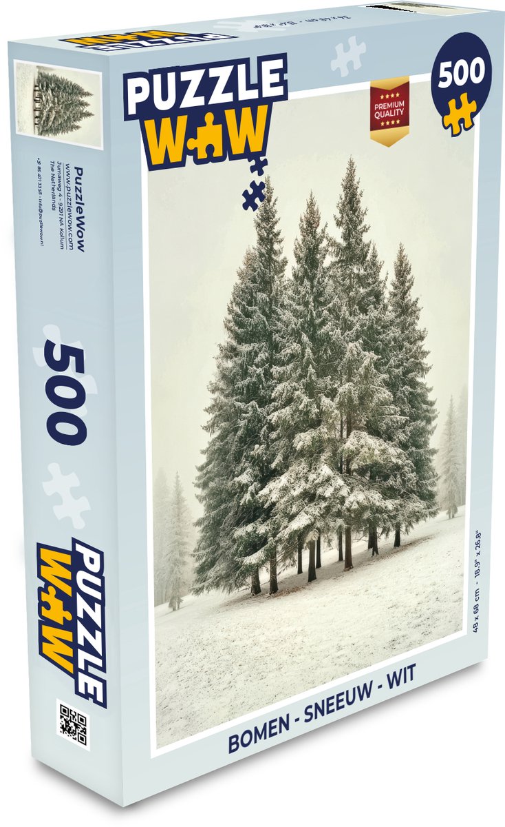 Bomen - Sneeuw - Wit
