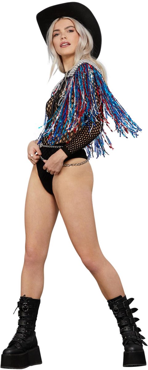 Fever - Americana Epaulettes Kostuum Accessoire - Multicolours