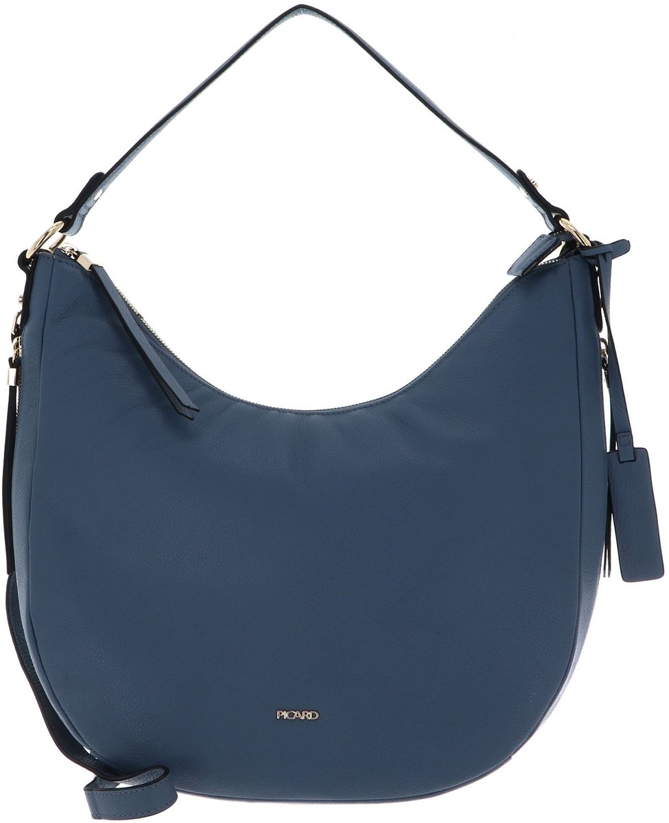 PICARD schoudertas Java Shoulder Bag Denim blauwgrijs