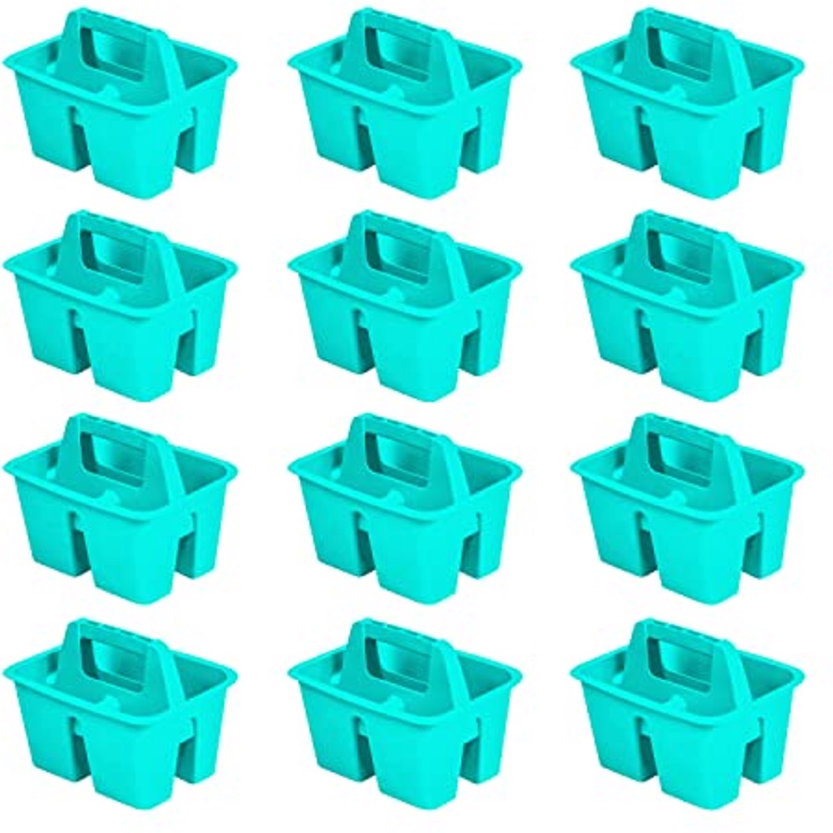 Mini Classroom Organizer met Handvat - Multifunctionele Opbergoplossing - 12 Stuks