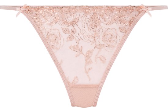 Hoog uitgesneden string Ambra - Zwart - Strings & Boxerstrings