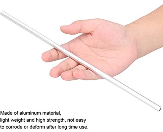 Aluminium buis, ronde aluminium buis, naadloze aluminium rechte buizen, 300mm lengte, 6mm ID & 8mm OD — afbeelding 2