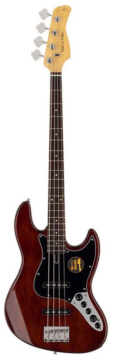 Elektrische Basgitaar – V3+ 4/MA – 4‑snarig – Actief – Natural Mahogany