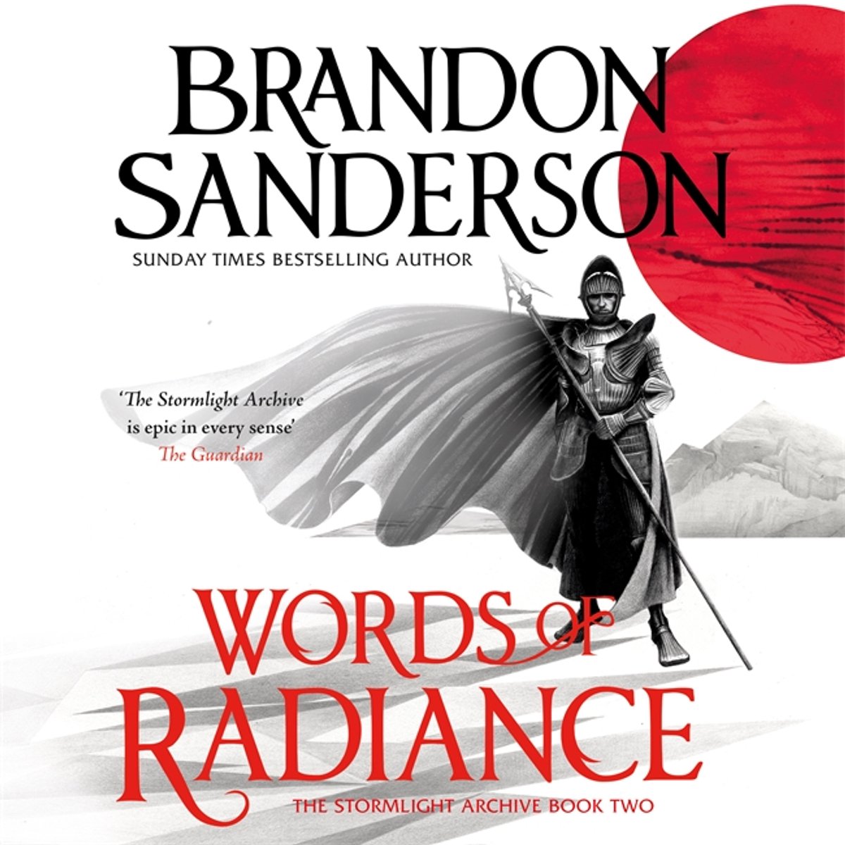 Omslag van STORMLIGHT ARCHIVE2- Words of Radiance