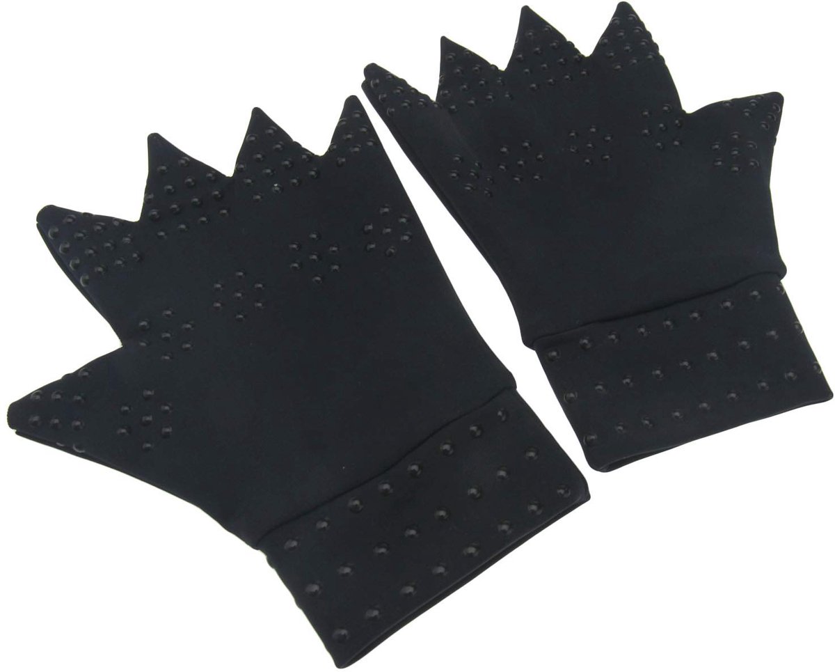 Paar Artritis Druk Pijn Relief Handschoenen Magnetische Handschoenen Therapie Zwart