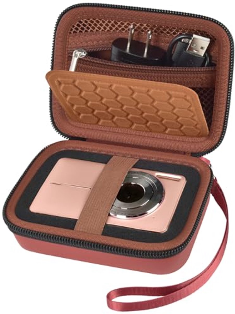 Digitale cameratas voor beginners - 21 MP, 1080p HD, 2,7 inch compacte camera met 8x zoom