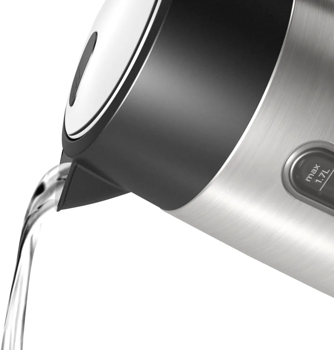 Bosch TWK4P440 DesignLine - Waterkoker - RVS / Zwart — afbeelding 2