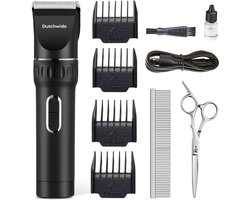 Dutchwide Professionele Honden tondeuse - Voor dikke vacht - Trimmer hond - Trimtafel - Dieren - Geschikt voor Katten - Fluisterstil - Draadloos - Hondentrimmer - Trimset - Hondenpootjes