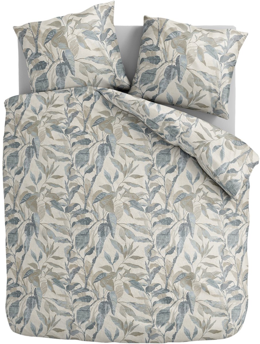 Zydante Dekbedovertrek Set 200x220 cm - Dekbedhoes met 2 Kussenslopen - Muted Vines