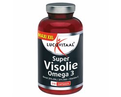 Lucovitaal Lucovitaal Visolie Super Omega 3 Maxi XXL - 2 x 210 capsules - 210 stuks