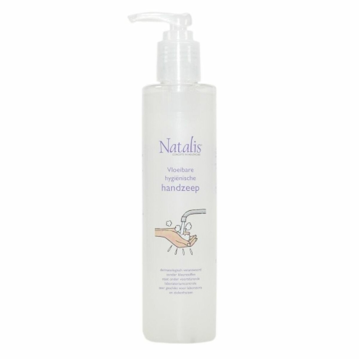 Natalis Hygiënische Handzeep Pompflacon - 6 x 250 ml - Voordeelverpakking